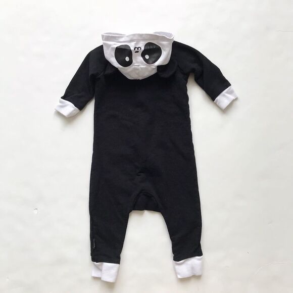 Whistle & Flute Kawaii panda hooded romper EUC 6-12 months - Picture 7 of 8